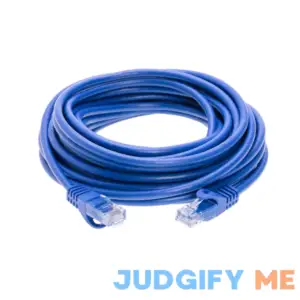 Cables Direct Online Blue Cat6 Networking Rj45 Ethernet Patch Cable Xbox Modem PS4 Router
