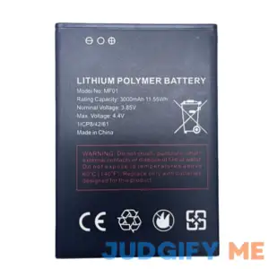 Cakriolos Mf01 Battery for Turbo Hotspot 2 Mobile Hotspot Replacement Battery 3.85v 3000mAh