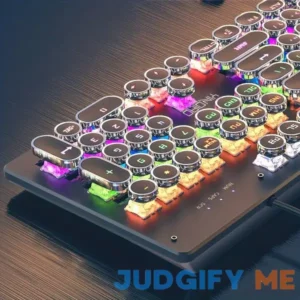 Caller Mechanical Keyboard 104 Keys Green Axis Backlit Office E-sports Game Keyboard Wired USB Desktop Computer Notebook Universal