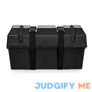 Camco Double Battery Box Safely Store Automotive