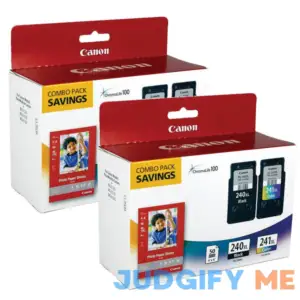 Canon 5206B005 PG-240XL CL-241XL High-Yield Ink/Paper Combo