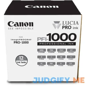 Canon PFI-1000 LUCIA PRO 12 Ink Set