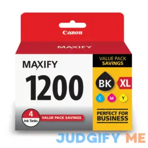 Canon PGI 1200XL High Yield Black/Standard Color Ink Cartridges 9183B005