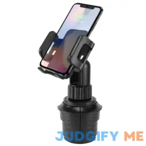 Car Cup Holder Phone Mount Phone Holder Mount Cradle Universal Adjustable Compatible for Apple iPhone