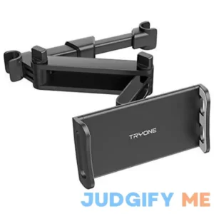 Car Headrest Tablet Mount - Tryone Stretchable Tablet Headrest Holder Compatible with Smartphones/Tablets/Switch 4 inch-10.6 inch