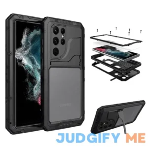 Casebus Samsung Galaxy S23 Ultra Waterproof Case with Built in Screen Protector