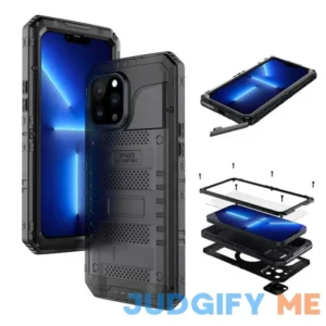 Casebus iPhone 15 Pro Waterproof Case with Built in Screen Protector