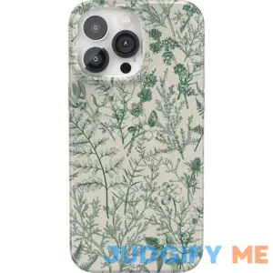 Casely iPhone 14 Pro Compatible with MagSafe Sage Garden | Green Floral Case Floral iPhone Cases Classic + MagSafe
