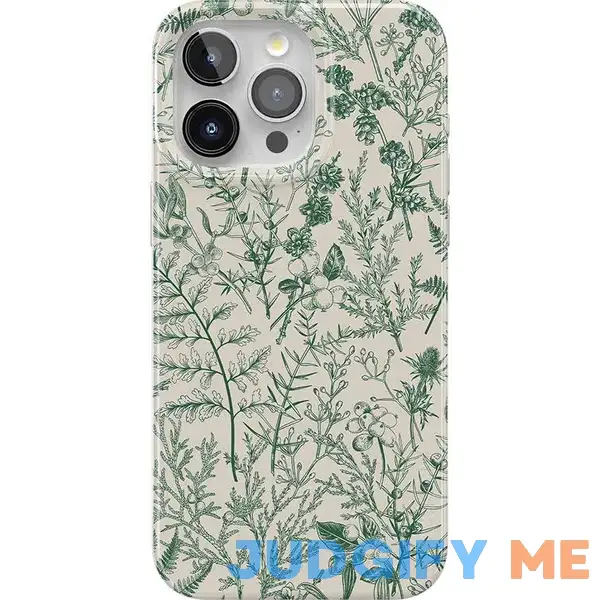 Casely iPhone 15 Pro Compatible with MagSafe Sage Garden Casely iPhone 15 Pro Compatible with MagSafe Sage Garden