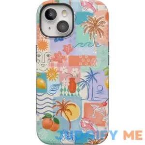 Casely iPhone Pro Compatible with MagSafe Tropical Heat