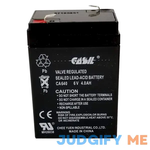 Casil 6v 4ah Replacement Battery Casil 6v 4ah Replacement Battery
