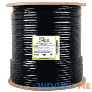 Cat6 Outdoor Waterproof Direct Burial Rated CMX trueCABLE