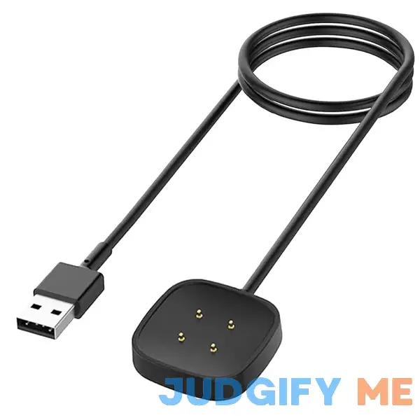 Charger For Fitbit Sense/Sense 2/Versa 3/Versa 4 Replacement Charging Cable Cord Magnetic Dock Stand For Fitbit Sense 1/2 Charger For Fitbit Sense/Sense 2/Versa 3/Versa 4 Replacement Charging Cable Cord Magnetic Dock Stand For Fitbit Sense 1/2