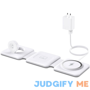 Charging Station for Apple Multiple Devices 3 in 1 Foldable Magnetic Wireless Charger Dock