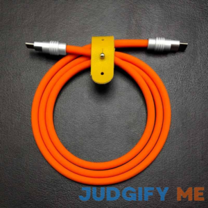 Chubby 2.0 Fast Charge Cable- New Colors & New Material | Chubbycable C to C (240W) / Orange Cable / 6.6ft (2m)