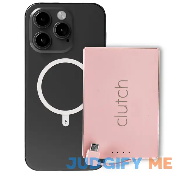 Clutch - Pro USB-C Portable Charger - Compatible with iPhone 15 & Android Devices - Power Bank Magnetic Battery - TSA Travel Approved - USB Clutch - Pro USB-C Portable Charger - Compatible with iPhone 15 & Android Devices - Power Bank Magnetic Battery - TSA Travel Approved - USB