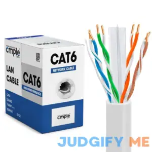 Cmple Cat6 Bulk 23AWG Ethernet Lan Network Cable
