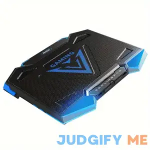 Computer Cooler-17 Inch Gaming Laptop Six Fan LED Screen Two USB Port Portable Cooling Pad Notebook Laptop Computer Stand 18Inch