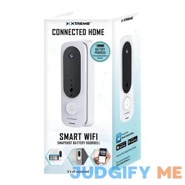 Connected Home Smart Wi-Fi Snapshot Camera Battery Doorbell Connected Home Smart Wi-Fi Snapshot Camera Battery Doorbell