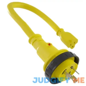 Conntek 17202 L530P to 515R Pigtail Adapters Yellow 15 Feet