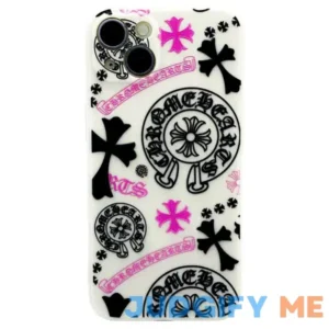 Cool Case for iPhone 14 Aesthetic Hearts Pattern Shockproof Ultra-thin Fashion Phone Case for Boys Girls Teens Men and Woman