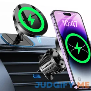 Coolpow for 15W MagSafe Car Mount Charger iPhone Wireless Car Charger Mount【Vent+ Dash+Wall 】Fits iPhone 15 Pro Max 14 13 12 Plus Magsafe car