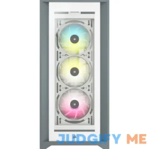 Corsair iCUE 5000X RGB Tempered Glass Mid-Tower ATX PC Smart Case