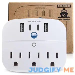 Cruise Approved Non Surge Power Strip Cruise Essentials for Carnival