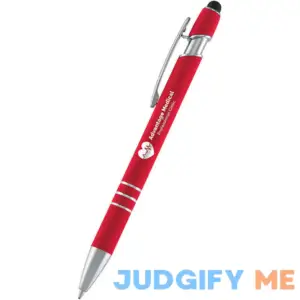 Custom Logo Ballpoint Pens Ultima Softex Stylus Pen Bulk Imprinted Promotional Products Stylus Pens by Amsterdam Printing