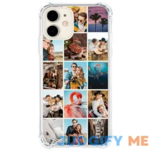 Custom iPhone 12 15 Photo Collage Phone Case