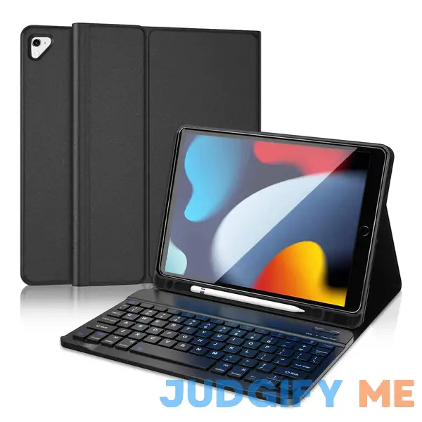 D DINGRICH iPad 9th 8th 7th Generation Keyboard Case 10.2 inch - Detachable Bluetooth Keyboard Protective Folio Stand Cover with Pencil Holder D DINGRICH iPad 9th 8th 7th Generation Keyboard Case 10.2 inch - Detachable Bluetooth Keyboard Protective Folio Stand Cover with Pencil Holder