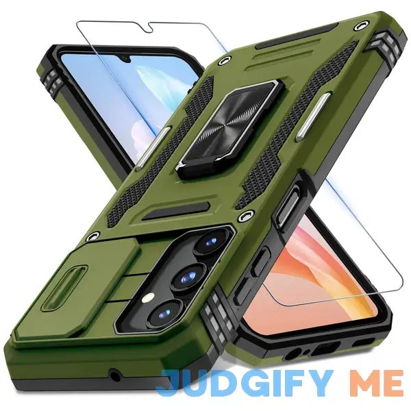 DEERLAMN for Samsung Galaxy A15 5G Case with Slide Camera Cover+Screen Protector (1 Pack) DEERLAMN for Samsung Galaxy A15 5G Case with Slide Camera Cover+Screen Protector (1 Pack)