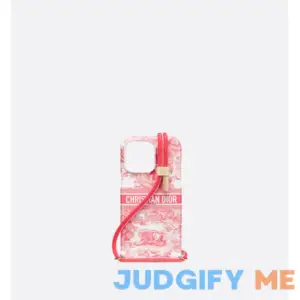 DIOR Dioriviera Diortravel Cover For Iphone 15 Pro Max With Cord Candy