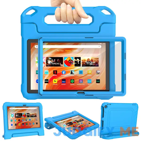 DJ&RPPQ Fire HD 10 & Fire HD 10 Plus Tablet Case for Kids DJ&RPPQ Fire HD 10 & Fire HD 10 Plus Tablet Case for Kids