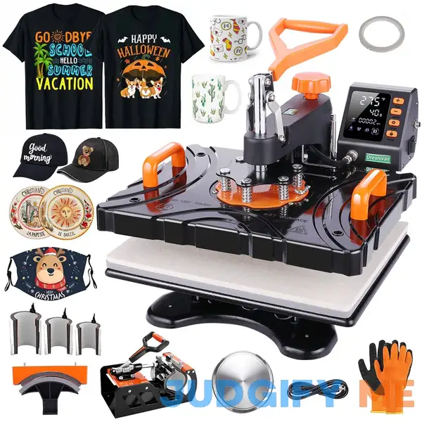 DREAMVAN Heat Press Machine Upgraded 8 in 1 Heat Transfer Machine DREAMVAN Heat Press Machine Upgraded 8 in 1 Heat Transfer Machine