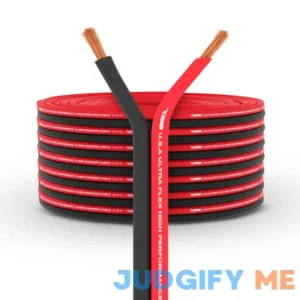 DS18 100FT CCA Red & Black Ultra Flex Speaker Wire