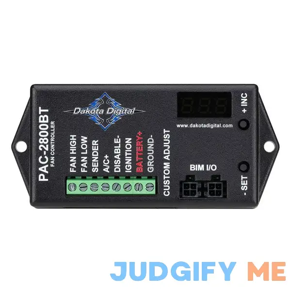 Dakota Digital PAC-2800BT Electric Fan Controller Bluetooth Control 70 Amp 1967 Dakota Digital PAC-2800BT Electric Fan Controller Bluetooth Control 70 Amp 1967
