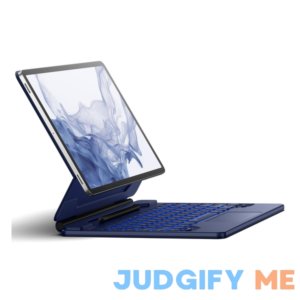 Dexnor for Samsung Galaxy Tab S8 Plus/S7 FE/S7 Plus/S9 Plus/S9 FE Plus 12.4 Inch Case with Keyboard Floating Cantilever Magnetic Stand