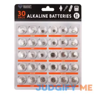 Diamond Visions Battery Solutions Alkaline Assorted 3 V Button Cell Battery 30 pk