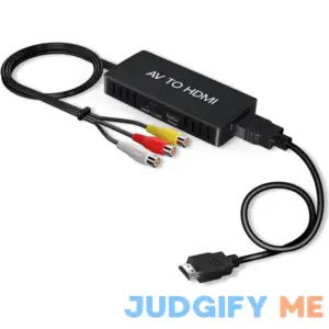 DigitPro RCA to HDMI Converter AV to HDMI Converter Adapter Composite to HDMI Converter