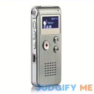 Digital Audio Voice Recorder-Multifunctional Rechargeable 8GB 650HR MP3 Player