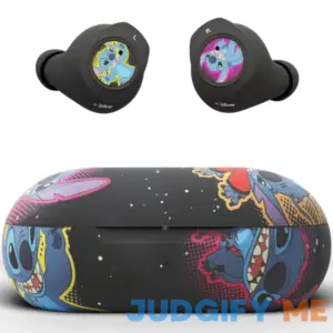 Disney Lilo and Stitch Bluetooth Earbuds w/Charging Case Wireless Headphones w/built-in Mic+ Up to 30 Hrs Playtime