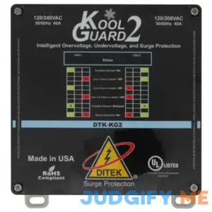 Ditek Dtk-kg2 Kool Guard Series Intelligent Voltage Monitoring