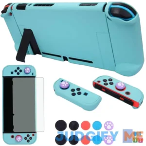 Dockable Case for Nintendo Switch Comcool 3 in 1 Protective Cover Case for Nintendo Switch and Joy-Con Controller with Screen Protector