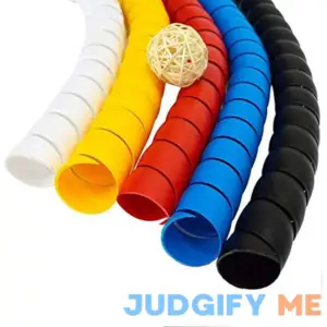 Dog and Cat Cord Protector 32.8ft Wire Protector Sleeve Covers for Cord Protects Your Pets from Chewing Through Insulated Cables 5 PCS/Pack 32.8ft