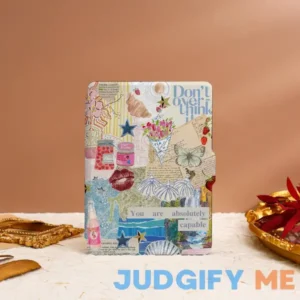 Don't Over Think Kindle Case Custom Cover For Paperwhite 1/2/3/4 Kindle Paperwhite 6.8 Case Kindle 10th 11th Cover Trendy Kindle 2022 Case