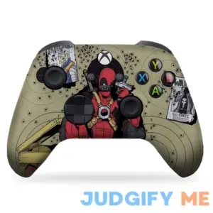 DreamController Deaddpool Headshot Custom X-box Controller Wireless compatible with X-box One/X-box Series X/S Proudly Customized in USA