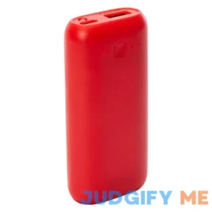 Dual Port Type-C & USB Power Bank 5000mAh with Flashlight