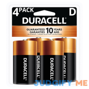 Duracell Coppertop Alkaline D Batteries