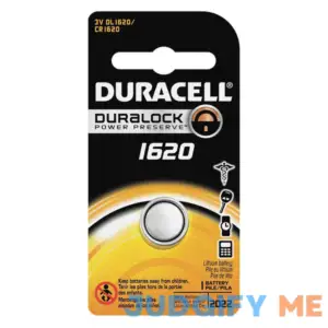 Duracell DL 1620 Battery - CR1620 - Li 61 mAh